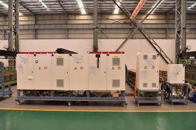 三明化機公司首臺電控柜產品正式下線